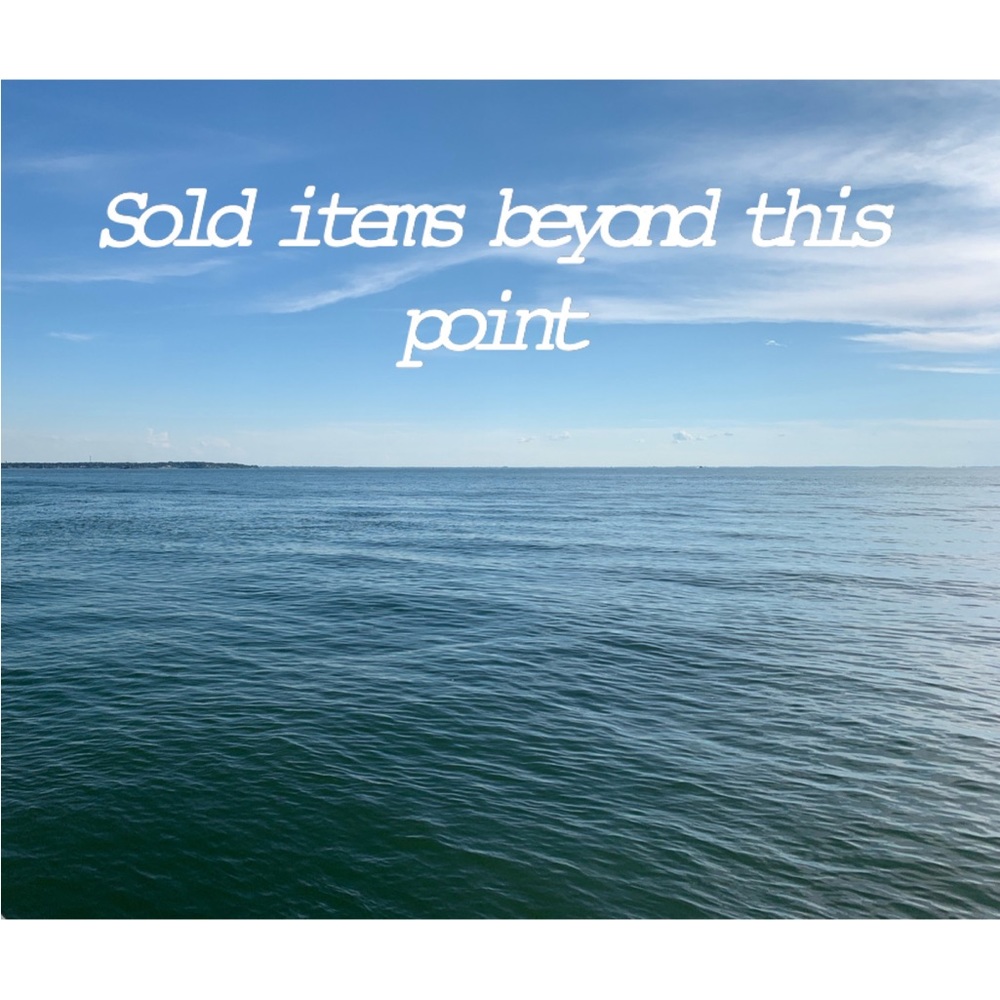 Sold items beyond this point